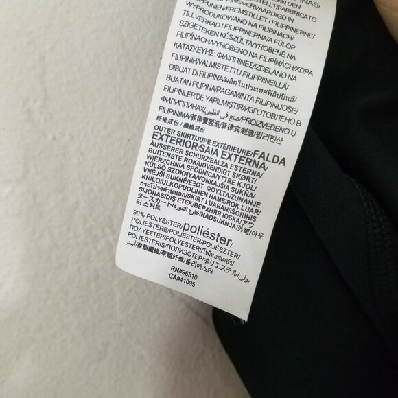 NWT Under Armour Skort Skirts with Pockets Black Size 6 - Picture 7 of 7